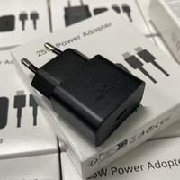 Adaptadores de Corriente USB-C T2510 de 25W al por Mayor con Cable de 3A, Cargadores Tipo C para Teléfonos, Carga Súper Rápida para Samsung Galaxy S26 S25 S24