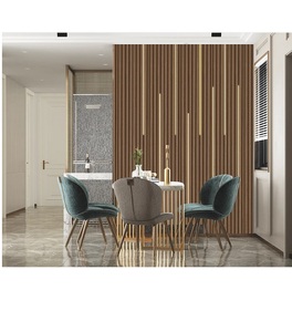 Paneles de Pared Acanalados de MDF de 18 mm, Revestimiento de Pared Interior con Textura de Madera Moderna para Hogares, Oficinas, Hoteles y Tiendas - Product Image 6