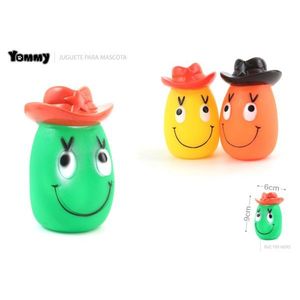 Jouet Tiki en vinyle Yommy Pet 5,5x10,5cm pour chiens et chats - Product Image 3