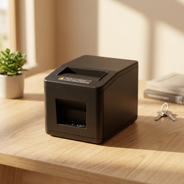 Professional 80mm POS Receipt Printer Desktop Thermal Billing Machine with Auto-Cutter for Kitchen and Logistics