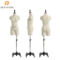 Beifufom Vente Chaude Asiatique Taille Jeune Femme Mannequin et Femmes Robe Forme Plein Torse Mannequin Taille 84 Factice En Fibre De Verre pour Vêtement