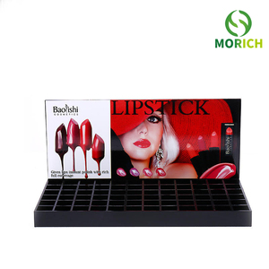 ที่กำหนดเองเคาน์เตอร์แสดงผลอะคริลิแต่งหน้าเคาน์เตอร์ยืนสำหรับ <span class=keywords><strong>Mac</strong></span> ลิปสติก - Product Image 1