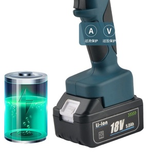 Alicates de crimpado hidráulicos portátiles recargables con batería de iones de litio de 18 V, herramienta industrial para crimpado de cables - Product Image 1