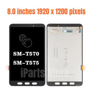 Écran de remplacement neuf IParts pour Samsung Galaxy Tab Active3 8.0 pouces T570 <span class=keywords><strong>T575</strong></span> <span class=keywords><strong>SM</strong></span>-T570 <span class=keywords><strong>SM</strong></span>-<span class=keywords><strong>T575</strong></span>, assemblage d'écran tactile LCD OEM - Product Image 3