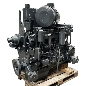 İnşaat makine parçaları ekskavatör S6D125 Komats dizel motor takma S6D125 Komatsu için komple motor tertibatı