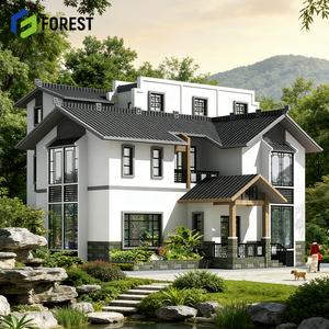 Villa préfabriquée en acier léger, maison modulaire familiale et unités de logement portables en conteneurs - Product Image 1