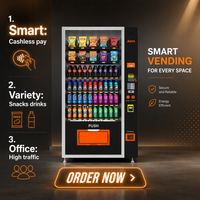 Distributeur automatique intelligent à écran tactile AFEN, 24h/24, en libre-service, pour la vente de snacks et de boissons, pour les commerces de détail