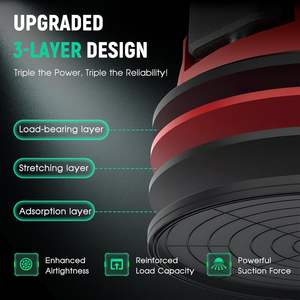 Bomba de aire de vacío eléctrica de alta resistencia para goma de madera DIY ventosa de grado Industrial para azulejo de vidrio ventosa Manual -- 1 paquete - Product Image 2