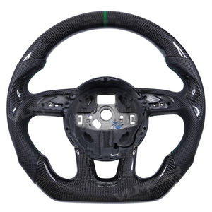 Volant en fibre de carbone personnalisé pour <span class=keywords><strong>Audi</strong></span> A3 A4 A5 A6 A7 R8 B9 Q3 Q5 RS3 RS4 RS5 S3 S4 S5 - Product Image 1