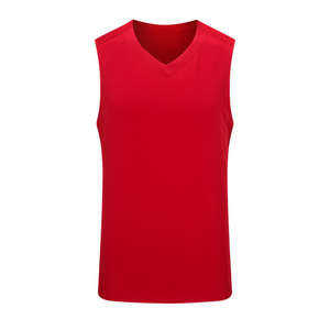 Toptan özel nefes çabuk kuruyan ayarlanabilir örgü v yaka takım basketbol yelek - Product Image 3