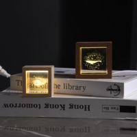 Veilleuse 3D en cristal de galaxie, décoration de bureau, vente en gros de trophées, médailles, plaques pour la Saint-Valentin