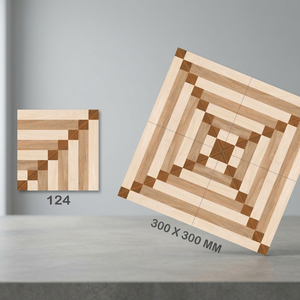 Carreaux de sol en céramique beige numérique 12x12 pouces, en porcelaine émaillée, qualité export, antidérapants, pour design intérieur - Product Image 6