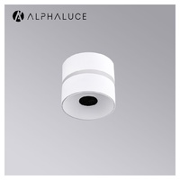 Spot encastré moderne en aluminium rond, dimmable, IP65, orientable, pour salles d'étude et coins repas