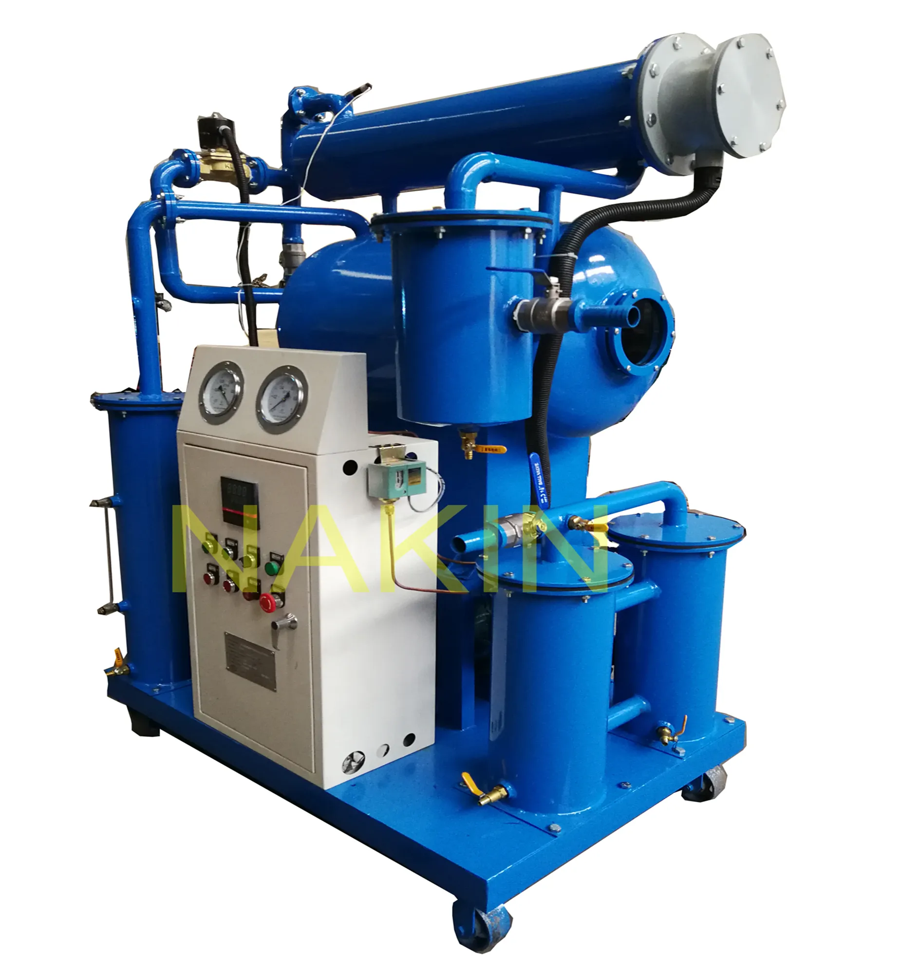 Mini máquina purificadora de aceite de transformador para deshidratación de filtración de aceite de transformador