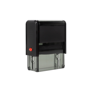 Personalized Self-Inking Company <strong>Official</strong> <strong>Stamp</strong> Plastic Frame Reusable Design Waterproof Ink Legal Documents Corporate Branding - Product Image 1