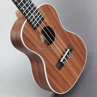 GALYDA High Quality Cheap Wholesale 23" Sapele plywood Top 4-String Concert Ukulele-Accept Custom Orders