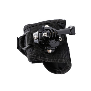 360 degrés de rotation dragonne bras sangle de montage <span class=keywords><strong>poignet</strong></span> bande pour <span class=keywords><strong>Gopro</strong></span> Hero 5/6/7/8/9/10/11/12/13 noir - Product Image 5
