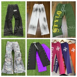 Vendita all'ingrosso di carichi pantaloni Jogger Multi tasca paracadute da uomo larghi pantaloni <span class=keywords><strong>Cargo</strong></span> - Product Image 5