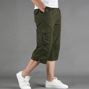 Long Length Cargo Shorts Men Summer Casual Cotton Multi Pockets Hot Breeches Cropped Trousers Camouflage Shorts 5XL - Product Image 3