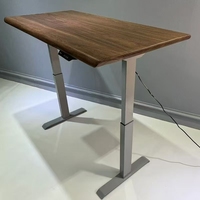 2024 cadre de bureau réglable en hauteur à double moteur ergonomique en gros base de table électrique à colonne de levage rectangulaire à 2 étages, Allemagne