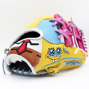 Guantes De Beisbol Personalizados <span class=keywords><strong>Sky</strong></span> Blue Kip Leather Dual Welting Baseball Softball Guante - Product Image 5