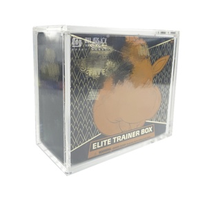 Manufacturer Custom Transparent Acrylic ETB Box ETB <b>Display</b> <b>Case</b> With 6 Magnets - Product Image 3