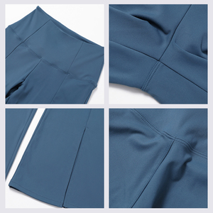 <span class=keywords><strong>Leggins</strong></span> Deport Muj Custom Brand a vita alta Leggings Soft elasticizzati allenamento danza Leggings sport nero Flare Yoga pantaloni - Product Image 3