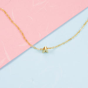 <span class=keywords><strong>สร้อย</strong></span>คอจี้ A-Z อักษร26ตัวของ hovanci สำหรับผู้หญิงสร้อยคอสแตนเลสตัวหนังสือราคาดี - Product Image 4