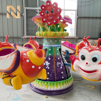 Manège Nova Rides Abeille Rotative 8 Personnes XZ-B pour Parc d'Attractions, Manège pour Enfants de Fête Foraine, Manège Abeille aux Grands Yeux à Vendre