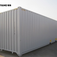 Derniers conteneurs maritimes High Cube de 40 pieds de l'usine, conteneurs de 20 et 40HC en acier Corten pour stockage ou logement