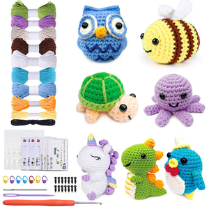 Kit de <span class=keywords><strong>Ganchillo</strong></span> para <span class=keywords><strong>Muñecas</strong></span> Tejidas <span class=keywords><strong>a</strong></span> Mano, Regalo de Animales y Plantas DIY, para Principiantes, Regalo de Pascua para Bebés, con Video <span class=keywords><strong>Paso</strong></span> <span class=keywords><strong>a</strong></span> <span class=keywords><strong>Paso</strong></span> - Product Image 2