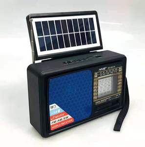 NS-2031S AM FM SW 1-6 8 Băng Tần Năng Lượng Mặt Trời Đài Phát Thanh Với Không Dây BT Loa, USB TF <span class=keywords><strong>Card</strong></span> Player Với 1200MAH Pin Sạc - Product Image 3