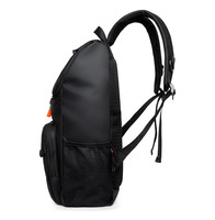 Sac à dos de voyage pour homme avec logo personnalisé, grande capacité, style japonais et coréen, sac d'ordinateur portable professionnel, sac d'ordinateur étanche