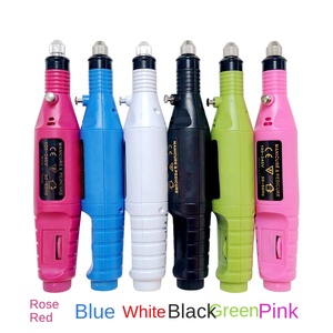 SunelPortネイルドリルマシン（箱入り）US/EU規格ミニ電動ペン型プラグハイパワープラスチックブラシレスモーター充電式 - Product Image 2