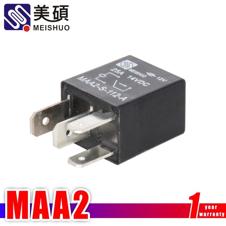 Meishuo MAA2 30A Auto Accessory Power Compatible with Ranger Relays 4/5 Wires Automotive Relay Socket Condition New
