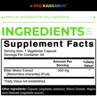 Capsules de melon amer 500mg en gros, prix usine, marque privée, pour le soutien naturel du taux de sucre dans le sang et le contrôle du glucose