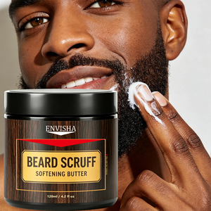 Baume à Barbe Hydratant et Rafraîchissant Sans Sulfate – Crème Essentielle Adoucissante pour Poils du Visage – Offre Spéciale - Product Image 1
