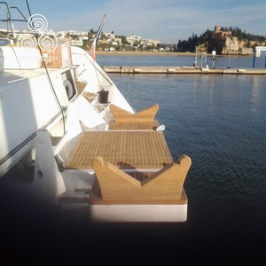 MUMU Hight Chất Lượng Thuyền Gỗ Rắn Tếch Bên Ngoài Trang Trí Tường <span class=keywords><strong>Siding</strong></span> Panels Sàn Sàn - Product Image 5