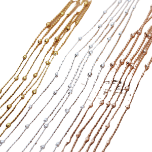 Cadena <span class=keywords><strong>de</strong></span> cuentas <span class=keywords><strong>de</strong></span> cobre 1.5/3.5 <span class=keywords><strong>para</strong></span> accesorios <span class=keywords><strong>de</strong></span> joyería DIY, venta al por mayor, 1 ramo (jiangc 12517) - Product Image 3
