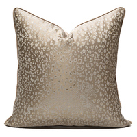 Housse de coussin décorative tendance, design abstrait de luxe léger, pour la décoration de la maison et les canapés