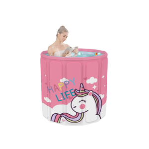 Support structurel <span class=keywords><strong>solide</strong></span> Baignoire pour bébé portable antidérapante et difficile à retourner Baignoire pour bébé domestique - Product Image 1