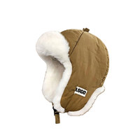 Casquette d'hiver pour homme et femme, imperméable, avec oreillettes en fourrure, style bombardier, aviateur, design élégant, pour le sport et la pêche