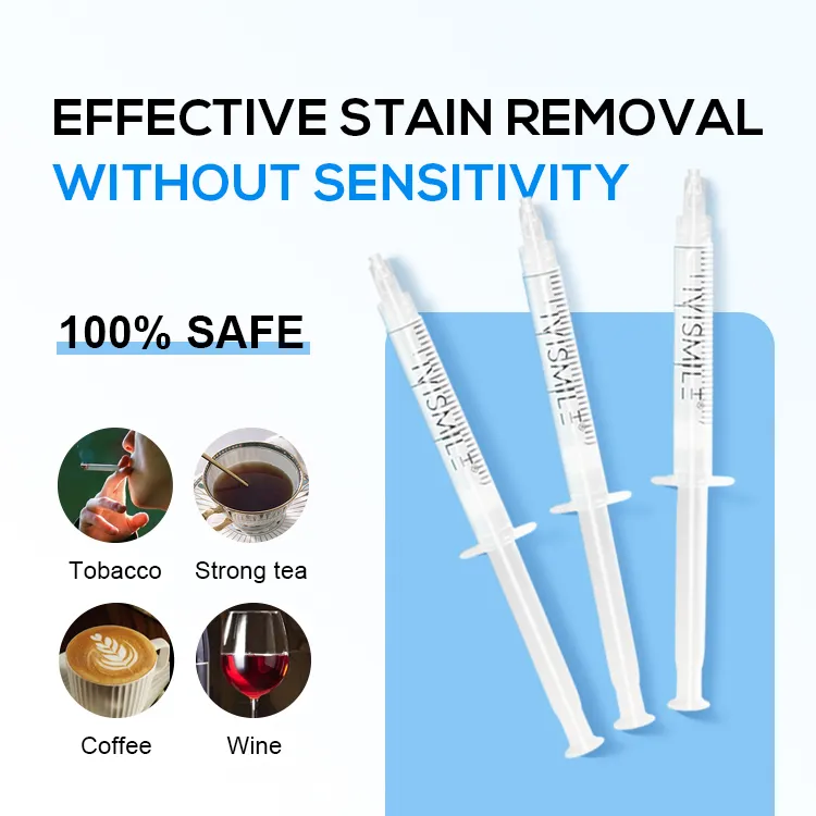 Professional Custom Dental Teeth Whitening Gel Peroxide Non Peroxide Kit Gel