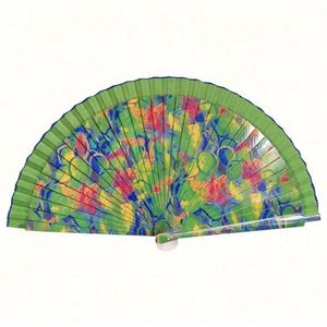 Custom Produce Folding Dance Performance <b>Digital</b> <b>Printing</b> Spanish Wood Hand Fan - Product Image 5
