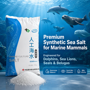 Sal Marina Artificial para Proyectos de Acuarios Comerciales, Cristales de Sal Marina para el Mantenimiento de Mamíferos Marinos - Product Image 1