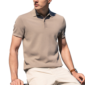 Camisetas de polo para hombre con logotipo personalizado, nuevo diseño, prendas de punto de verano de alta calidad, suéter de polo de punto para hombre - Product Image 3