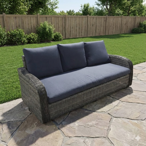 Meubles de terrasse de haute qualité, imperméables, modernes, en rotin, pour salle à manger, jardin, <span class=keywords><strong>extérieur</strong></span>, <span class=keywords><strong>intérieur</strong></span>, hôtel, salon, <span class=keywords><strong>canapé</strong></span> 5 places - Product Image 4