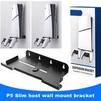 Kit de montage mural pour Play Station 5 Console mince support de contrôleur peu encombrant support d'écouteur pour PS5 Kit d'accessoires minces
