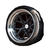 Jantes en alliage d'aluminium Duaxen Forgealloy 3 pièces 18/19 pouces 5x108/112/120 PCD design Deep Dish pour XF Audi A7 pour Série 5