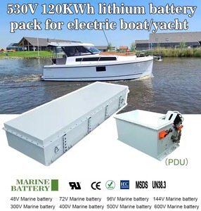 แบตเตอรี่ลิเธียมแรงดันสูงสำหรับเรือ 350v 400v 530v 100kwh 120kwh 200kwh ชุดแบตเตอรี่สำหรับเรือเดินทะเล - Product Image 6